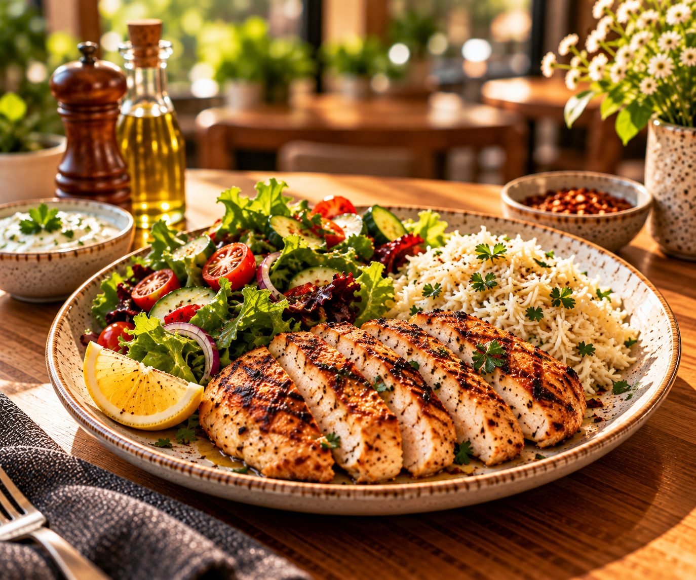 Grilled Chicken Plate