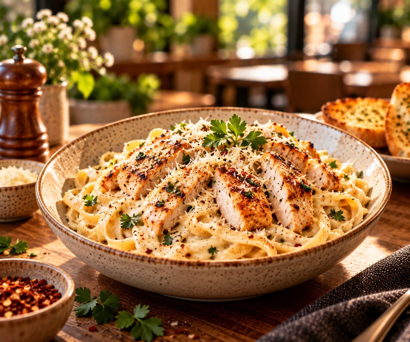 Chicken Alfredo Pasta
